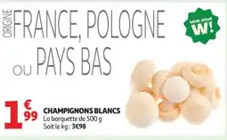 Auchan Champignons blancs offre