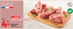 Auchan Porc sauté sans os offre