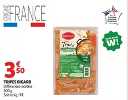 Auchan BIGARD Tripes offre