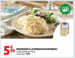 Auchan MAISON BRIAU Brandade à la morue offre