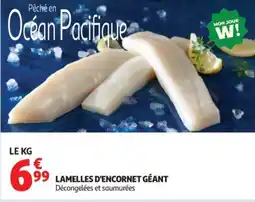 Auchan Lamelles d'encornet géant offre