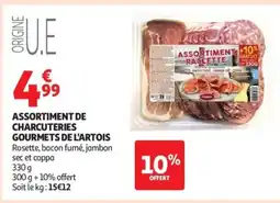 Auchan Assortiment de charcuteries gourmets de l'artois offre