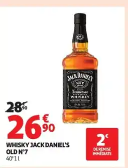 Auchan JACK DANIEL'S Whisky offre