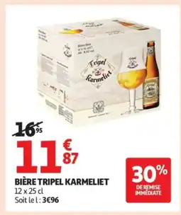Auchan TRIPEL KARMELIET Bière offre