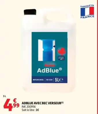 Auchan ADBLUE Avec bec verseur offre