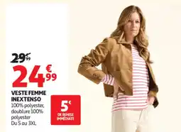 Auchan INEXTENSO Veste femme offre