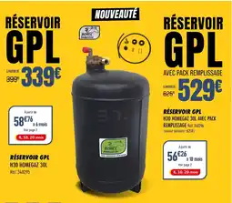 Narbonne accessoires Réservoir gpl offre