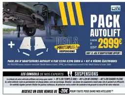 Narbonne accessoires Pack autolift offre