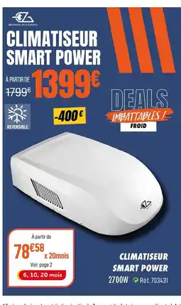 Narbonne accessoires Climatiseur smart power offre