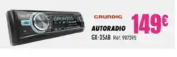 Narbonne accessoires GRUNDIG Autoradio offre