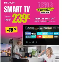 Narbonne accessoires HITACHI Smart tv offre