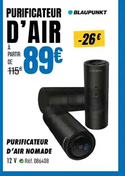 Narbonne accessoires BLAUPUNKT Purificateur d'air nomade offre