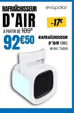 Narbonne accessoires EVAPOLAR Rafraîchisseur offre