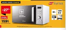 BUT FORTEX Micro-ondes combiné MWO30S offre