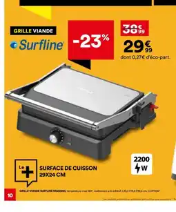 BUT SURFLINE Grille-viande MGS2200 offre