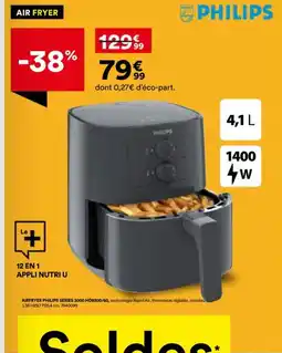 BUT PHILIPS Airfryer series 3000 HD9200/60 offre