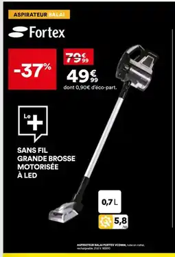 BUT FORTEX Aspirateur balai VCD806 offre