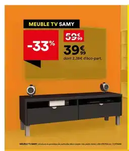 BUT Meuble tv samy offre