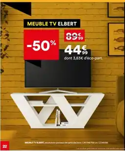 BUT Meuble tv elbert offre