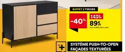 BUT Buffet 3 tiroirs offre