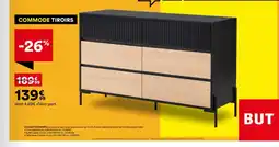 BUT Commode tiroirs offre