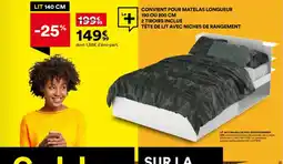 BUT Lit avec environnement offre