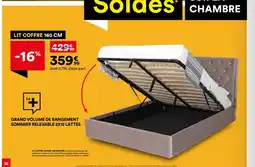 BUT Lit coffre andore offre