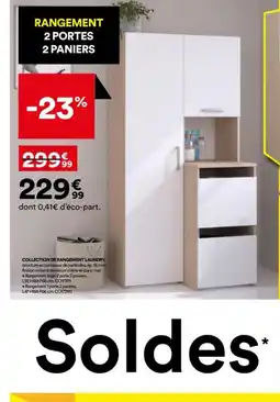 BUT Collection de rangement laundry offre