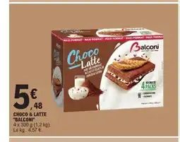 E.Leclerc BALCONI Choco & latte offre