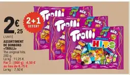 E.Leclerc TROLLI Assortiment de bonbons offre