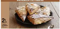 E.Leclerc 4 triangles aux amandes offre