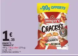E.Leclerc MENGUY'S Cracky offre