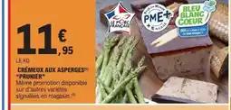 E.Leclerc PRUNIER Crémeux aux asperges offre