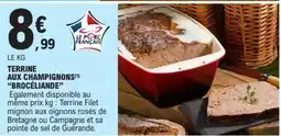 E.Leclerc BROCÉLIANDE Terrine aux champignons offre