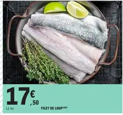 E.Leclerc Filet de loup offre