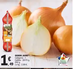 E.Leclerc Oignon jaune offre