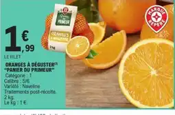 E.Leclerc PANIER DU PRIMEUR Oranges a deguster offre