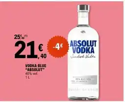 E.Leclerc Vodka Blue ABSOLUT offre