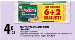 E.Leclerc Gratte - Éponge Longue Durée Spontex offre