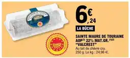 E.Leclerc SAINTE MAURE DE TOURAINE AOP offre