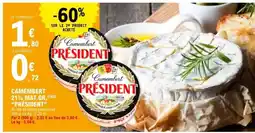 E.Leclerc Camembert Président offre