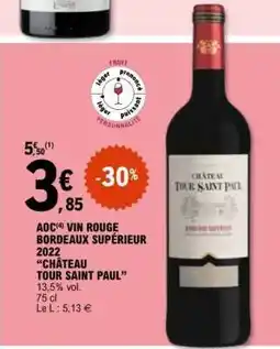 E.Leclerc CHÂTEAU TOUR SAINT PAUL offre