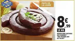 E.Leclerc Boudin Noir Sarthois aux Oignons offre