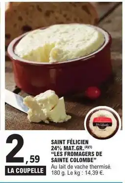 E.Leclerc SAINT FÉLICIEN offre