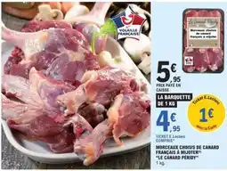 E.Leclerc Morceaux choisis de canard français à mijoter Le Canard Péridy offre