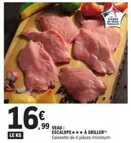 E.Leclerc Veau : Escalope offre