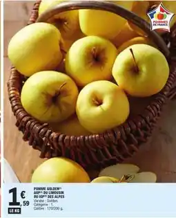 E.Leclerc Pomme Golden offre