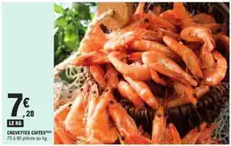 E.Leclerc CREVETTES CUITES offre