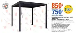 E.Leclerc PERGOLA BIOCLIMATIQUE 3X3M AUTOPORTEE BEAUX JOURS offre