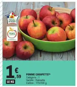 E.Leclerc Pomme Choupette offre